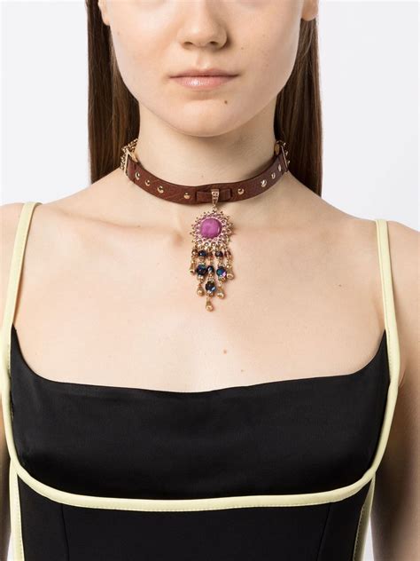 choker dolce gabbana|Dolce&Gabbana Choker Necklaces .